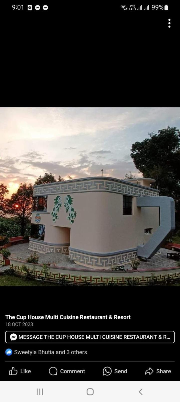The Cup House Resort Namchi Dış mekan fotoğraf